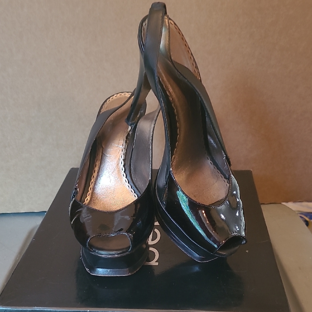bebe Peep-Toe Heels
